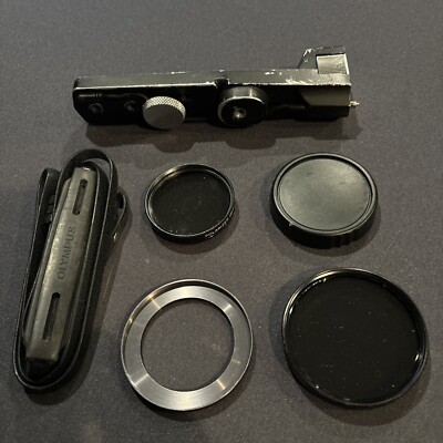 Lot Of Random Olympus Camera Accessories- See Pics & Read