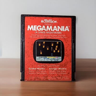 Atari 2600 (1982, ActiVision) Mega Mania ( A Space Nightmare)