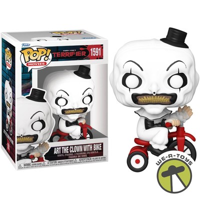 ハッピー♪ Funko Pop Movies 1591 Terrifier Art the Clown with Bike