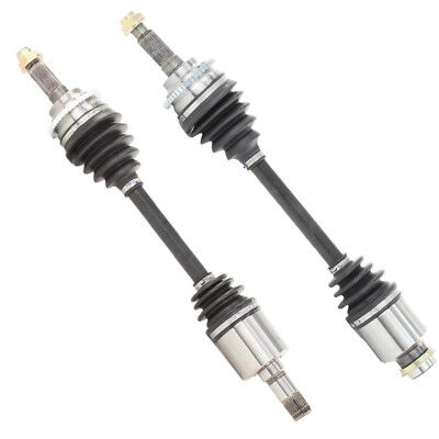 TrakMotive Front CV Axle Shafts Set of 2 For Mazda Protege 2003 FWD Mazdaspeed