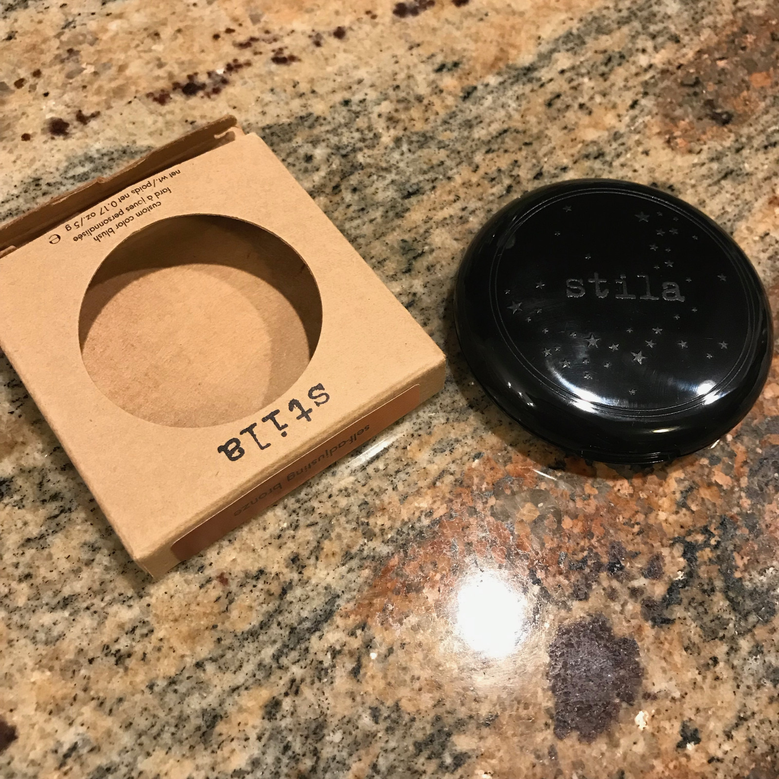 NIB Stila Custom Color Blush Self-adjusting Bronze
