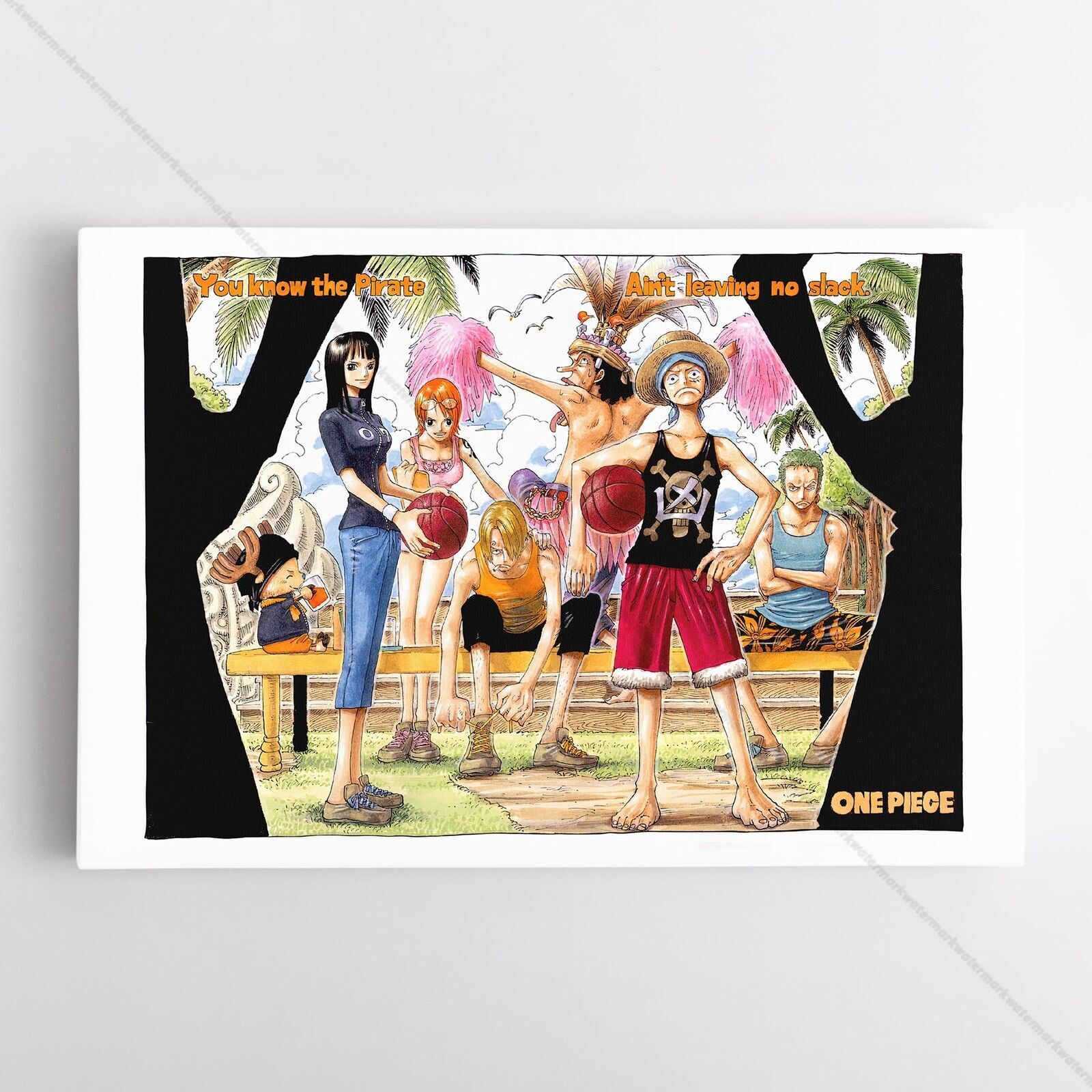One Piece Poster Canvas - Chapter 293 Bolero Art Print