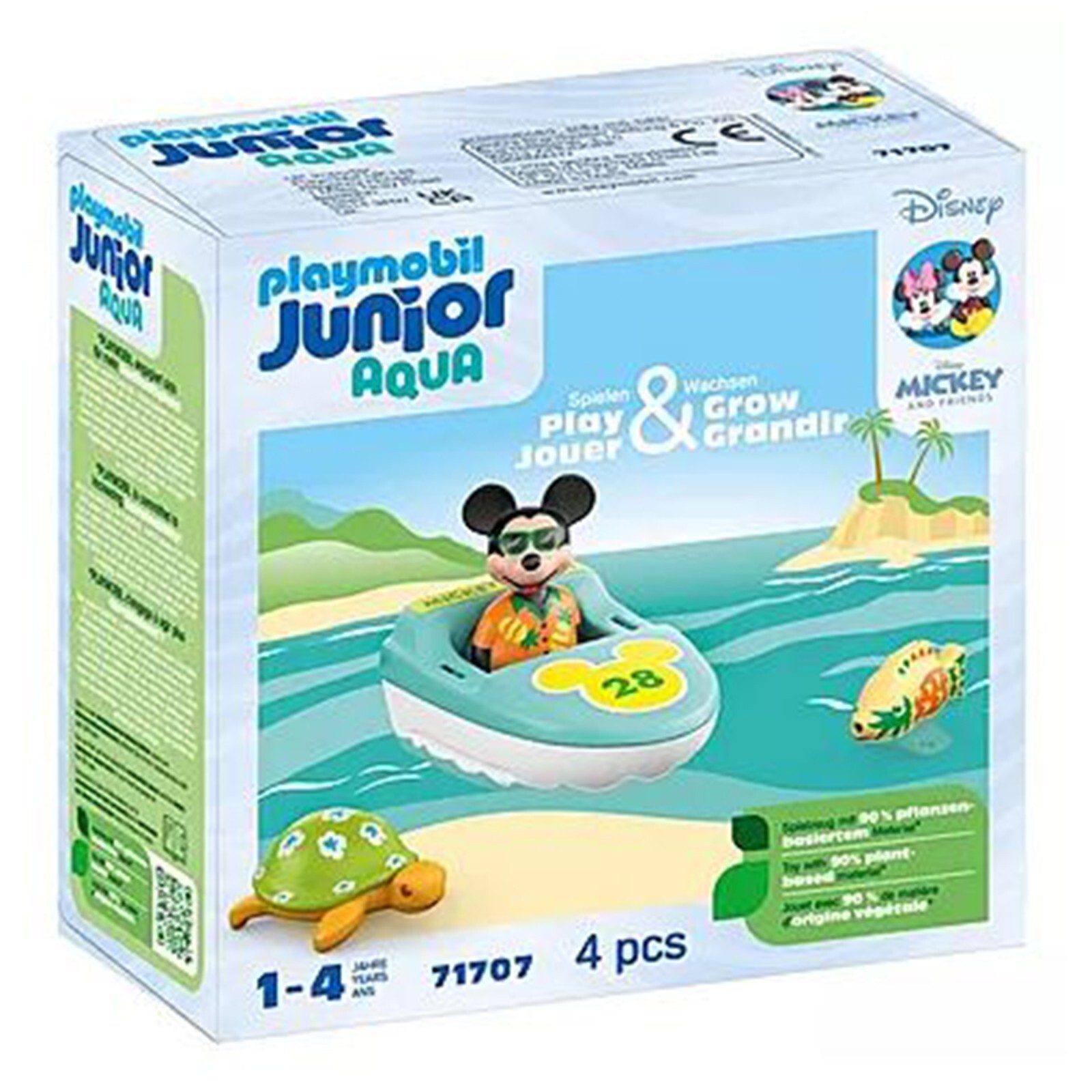Игровой набор Playmobil Junior Disney Микки Маус для прогулки на лодке 71707 НОВЫЙ