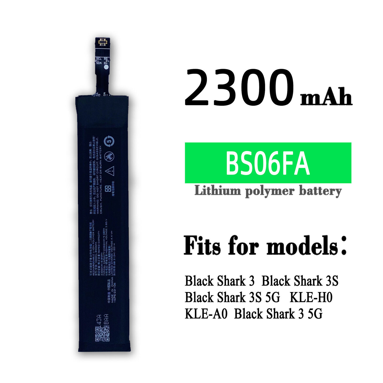 Xiaomi シャオミ、ブラックジャーク3 KLE-H0 6.67