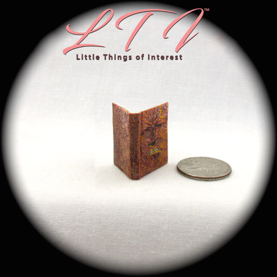 Necronomicon Ex-Mortis BOOK OF THE DEAD 1:12 Scale Miniature Illustrated Book