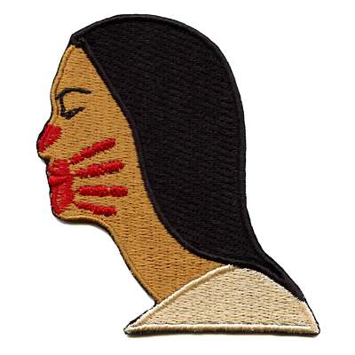Missing and Murdered Indigenous Women Patch Native Cultural Awareness Embroidere