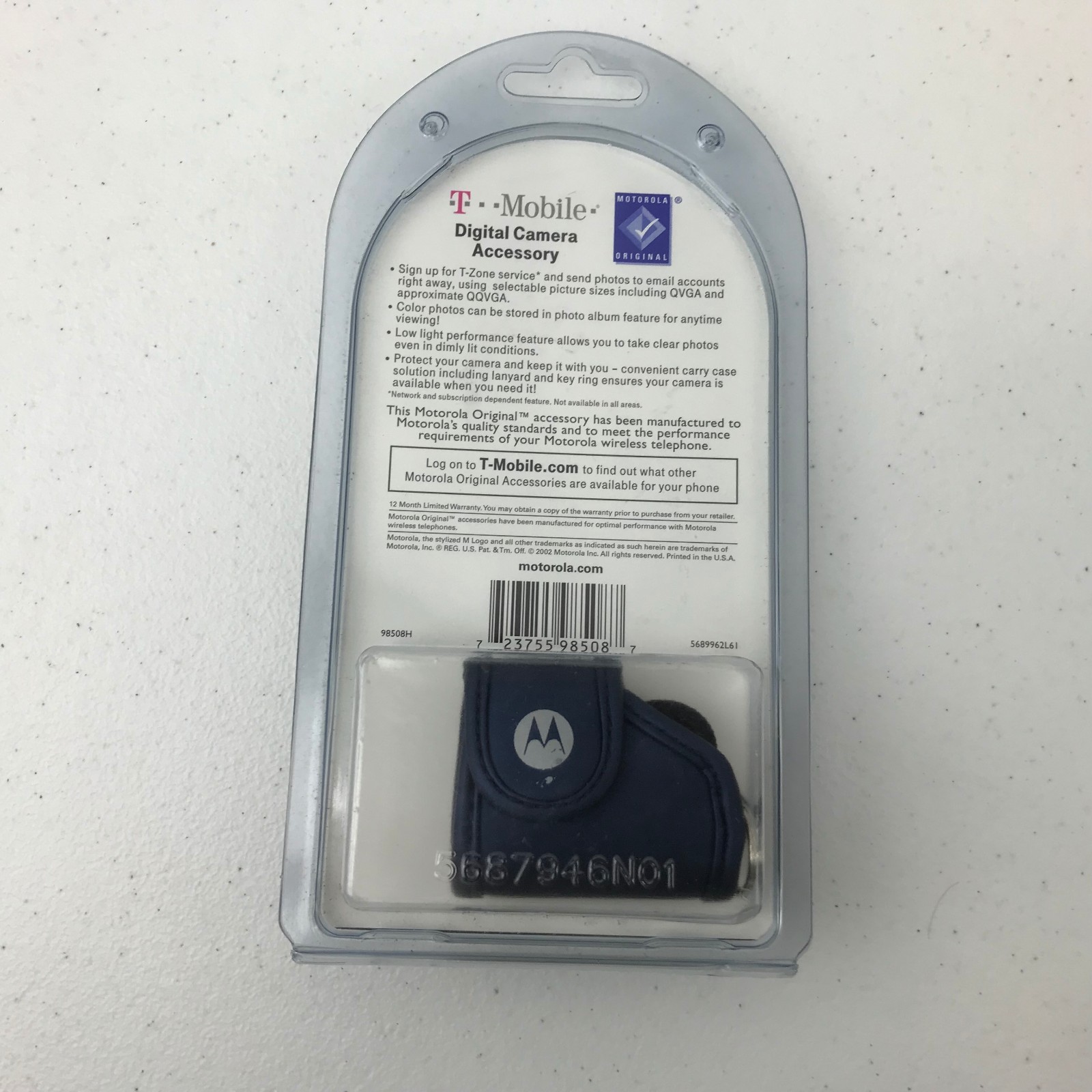 Motorola T720i Digital Camera Accessory for T-Mobile Phones With Case