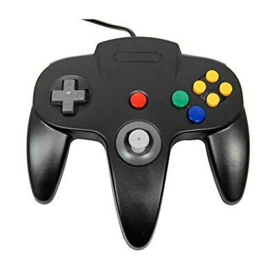 Lot Of 10 Black Replacement Controller For Nintendo 64 For