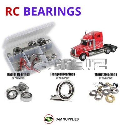 RCScrewZ Rubber Shielded Bearings tam068r for Tamiya Knight Hauler (56314) | KIT