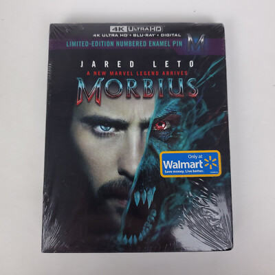 BRAND NEW Morbius 4K Ultra HD Blu-Ray Digital Download included Sealed MARVEL