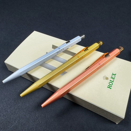 Rolex SET Of 3 Caran d'Ache Ballpoint PEN Limited Edition