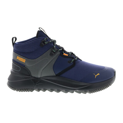 

Puma Pacer Future Trail Mid 38586602 Мужская синяя парусиновая спортивная походная обувь, Синий, Puma Pacer Future Trail Mid