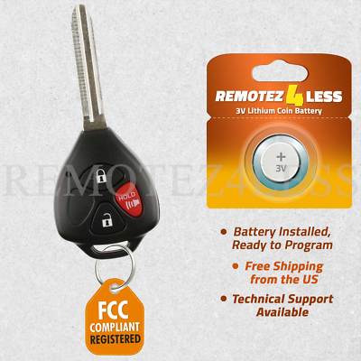 Replacement for Scion xB Toyota RAV4 Keyless Entry Remote Car Control Key Fob