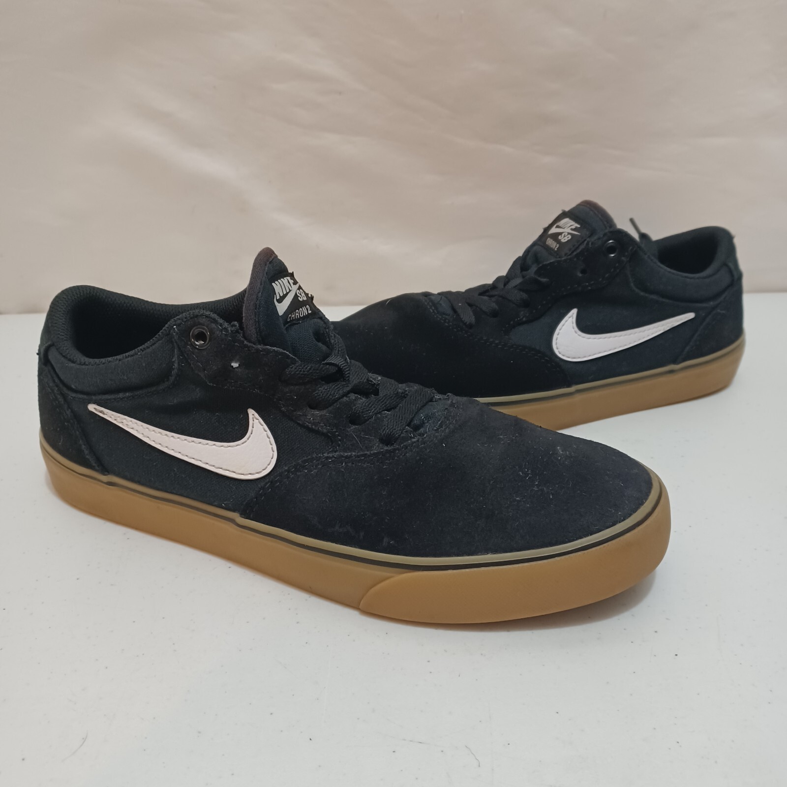 NIKE　SB CHRON2　27cm Nike SB Chron 2 Black & White Skate Shoes | Zumiez