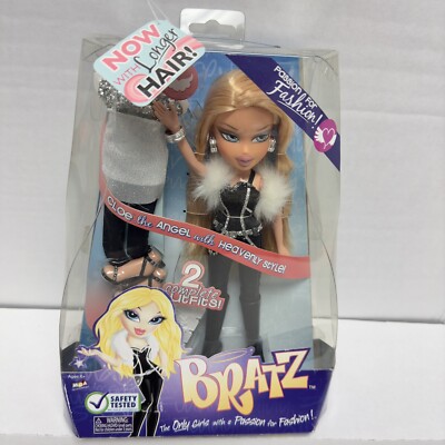 Bratz Doll Cloe The Angel Heavenly Style Passion for Fashion Longer Hair NEW