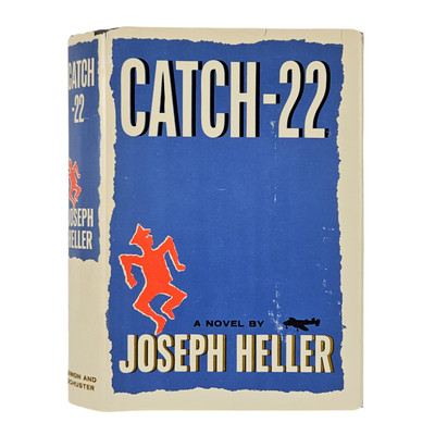 Catch-22 - Joseph Heller - 1961 - 1st Edition, 1st Printing (Stated) - Orig DJ