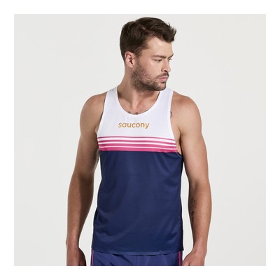 

Saucony Men Elite Singlet Sodalite  Одежда