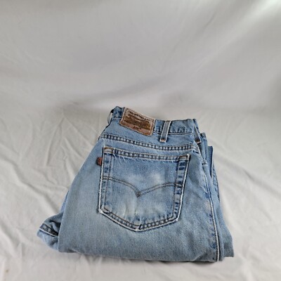 vintage levi strauss co 501 1850 blue denim jeans size 30 x 32 button fly 325392630525