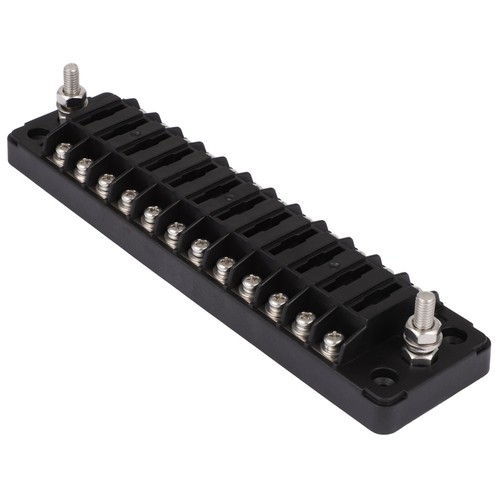 ?ATC/ATO 12 Way Blade Fuse Block Box Holder Universal Kit For Marine Car Truck