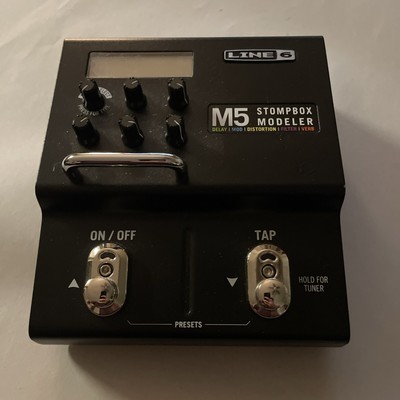 Line 6 M5 Stompbox Modeler Pedal No Power Supply