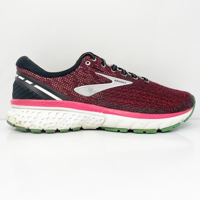 Brooks Womens Ghost 11 1202771B017 Красные кроссовки для бега Размер 9 B