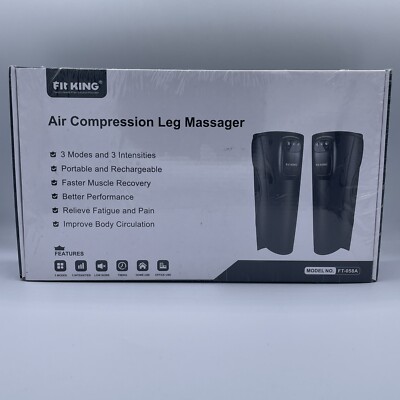 FIT KING Upgraded Cordless Calf Massager for Circulation, Rechargeable FT-058A