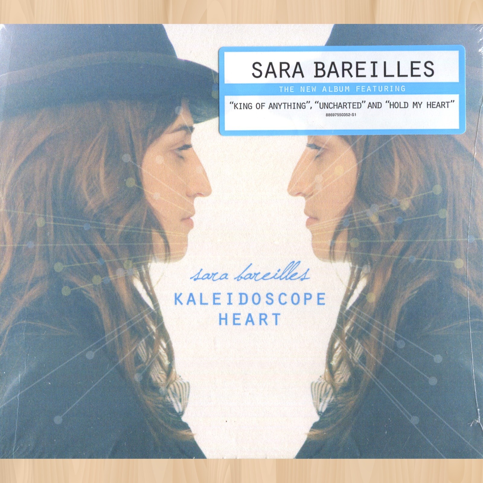 SARA BAREILLES Kaleidoscope Heart CD Uncharted KING OF