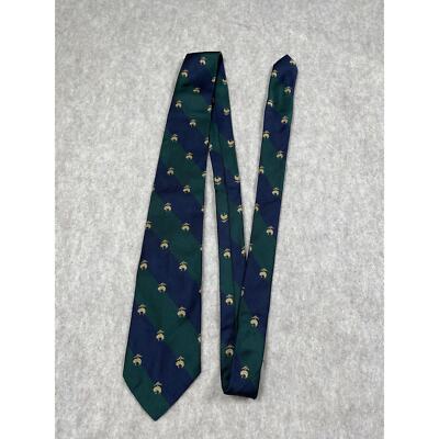 Brooks Brothers MAKERS USA製 TIE Brooks Brothers Makers Tie Mens 100% Silk Tie Blue Beaver