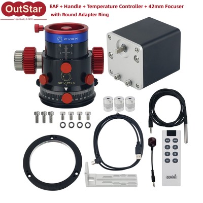EAF Automatic Star Focuser Pro + Handle + Temperature Controller + 42mm Focuser