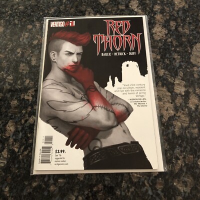 Red Thorn #1 1st Print, NM/UNREAD DC Vertigo, 2015, Optioned hot 