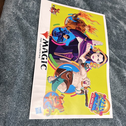 Poster 12x18 Magic The Gathering Sdcc Exclusive San Diego
