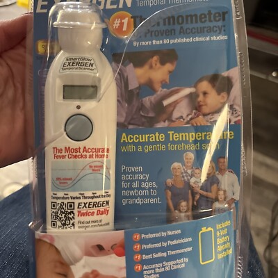 Exergen Comfort Scanner Temporal Thermometer - TAT-2000C Smart Glow
