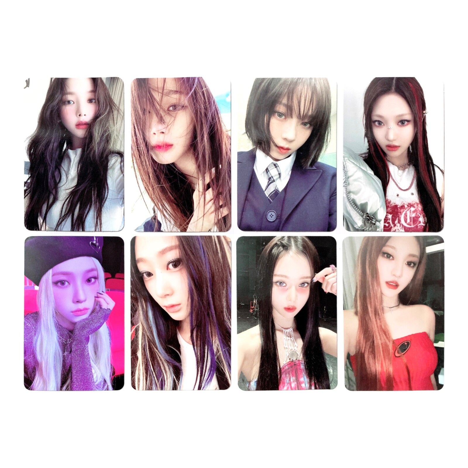 AESPA Official Photocard - Album MY WORLD Intro karina