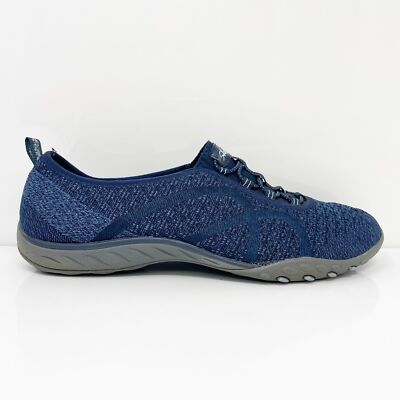 

Skechers Womens Breathe Easy Fortune Knit 23028 Синяя повседневная обувь Кроссовки Размер 9, Синий, Breathe Easy Fortune Knit
