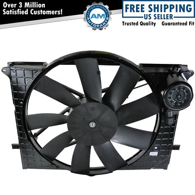 Radiator Cooling Fan & Motor for Mercedes Benz CL500 CL55 S430 S500 S55