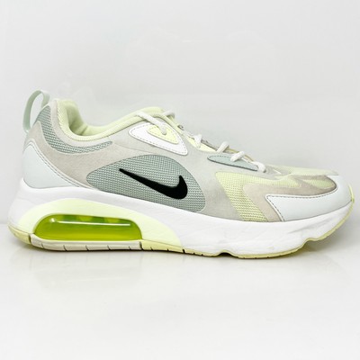 Nike Womens Air Max 200 CI3867-300 Белая повседневная обувь Кроссовки Размер 8