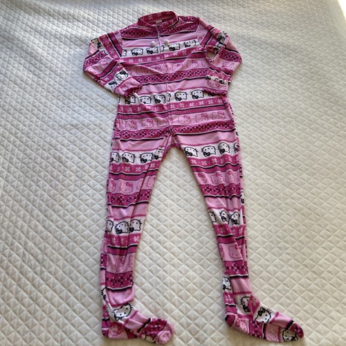 ★ SPAO★ Sanrio Characters One Piece Pajamas IVORY SPPPF26 Hello Kitty Sanrio Fleece Footed Pajama Pink One Piece