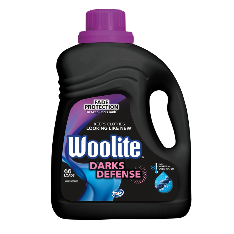 Darks Defense Liquid Laundry Detergent, 100 Fl Oz, 66 Loads