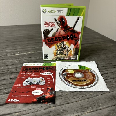 Deadpool (Microsoft Xbox 360, 2013) Tested And Working Complete