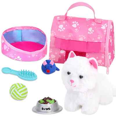 Doll Clothes 18'' Kitten Plush Accessories Sophia's Sized for 18'' AG Dolls