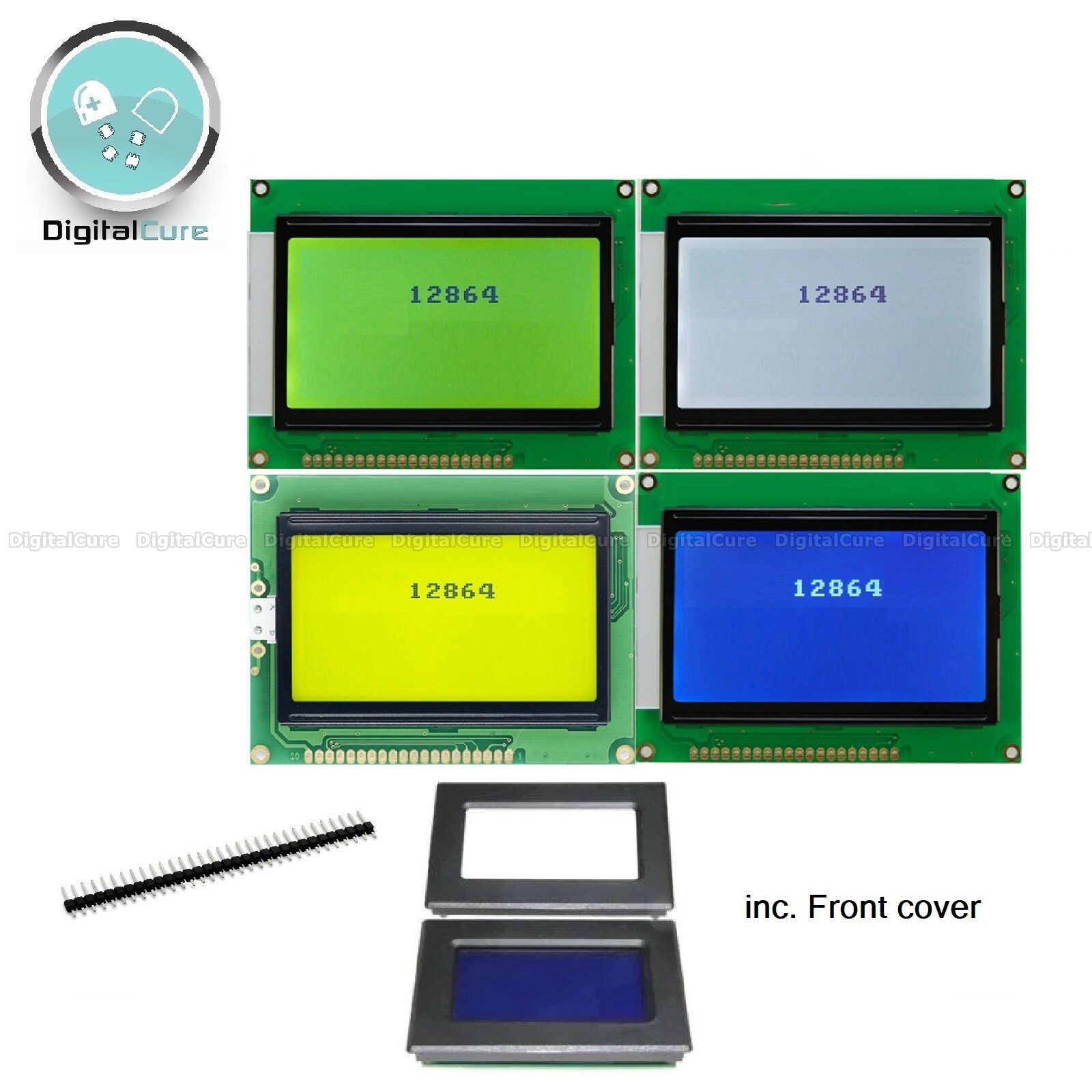 ☆ 1/64 Creative Display Board LR　　　【限定3】 8x1 Character LCD | STN+ Yellow/Green Display with Yellow