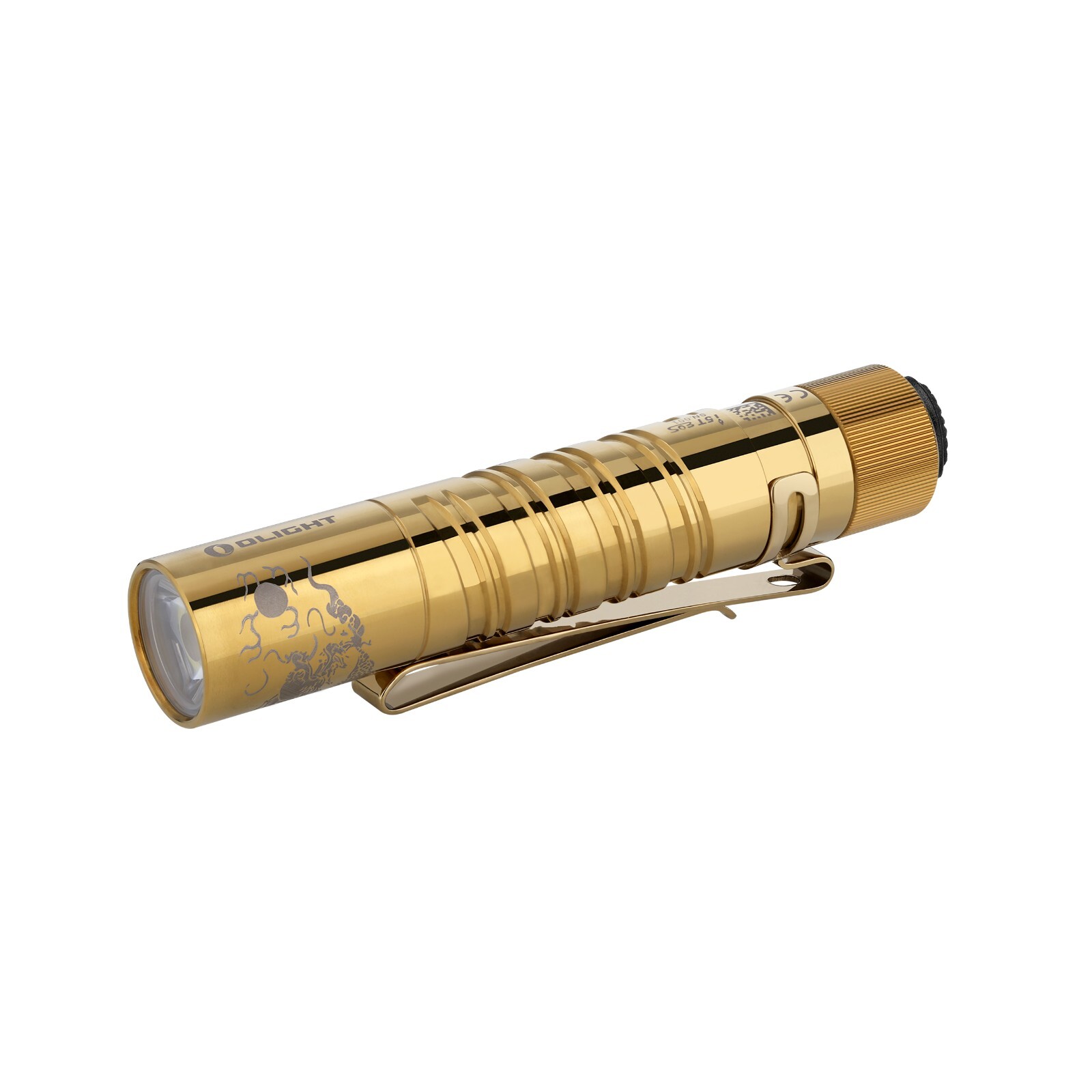 Olight I5T EOS SS Golden Tail Switch EDC Flashlight, 300 Olight I5T EOS SS Golden Tail Switch EDC Flashlight, 300