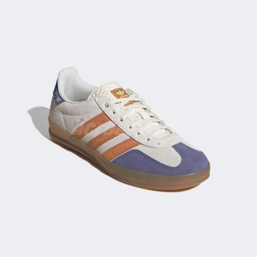 adidas Originals Gazelle Indoor Оранжево-синяя резинка Vine Gum Мужская унисекс Повседневная JQ0956