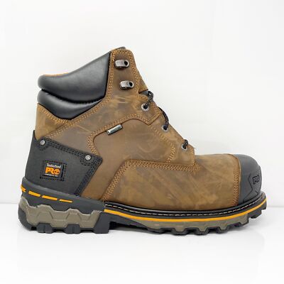 

Timberland Pro Mens Boondock 6 92615 Коричневые рабочие ботинки с композитным носком 15 W, Коричневый, Boondock