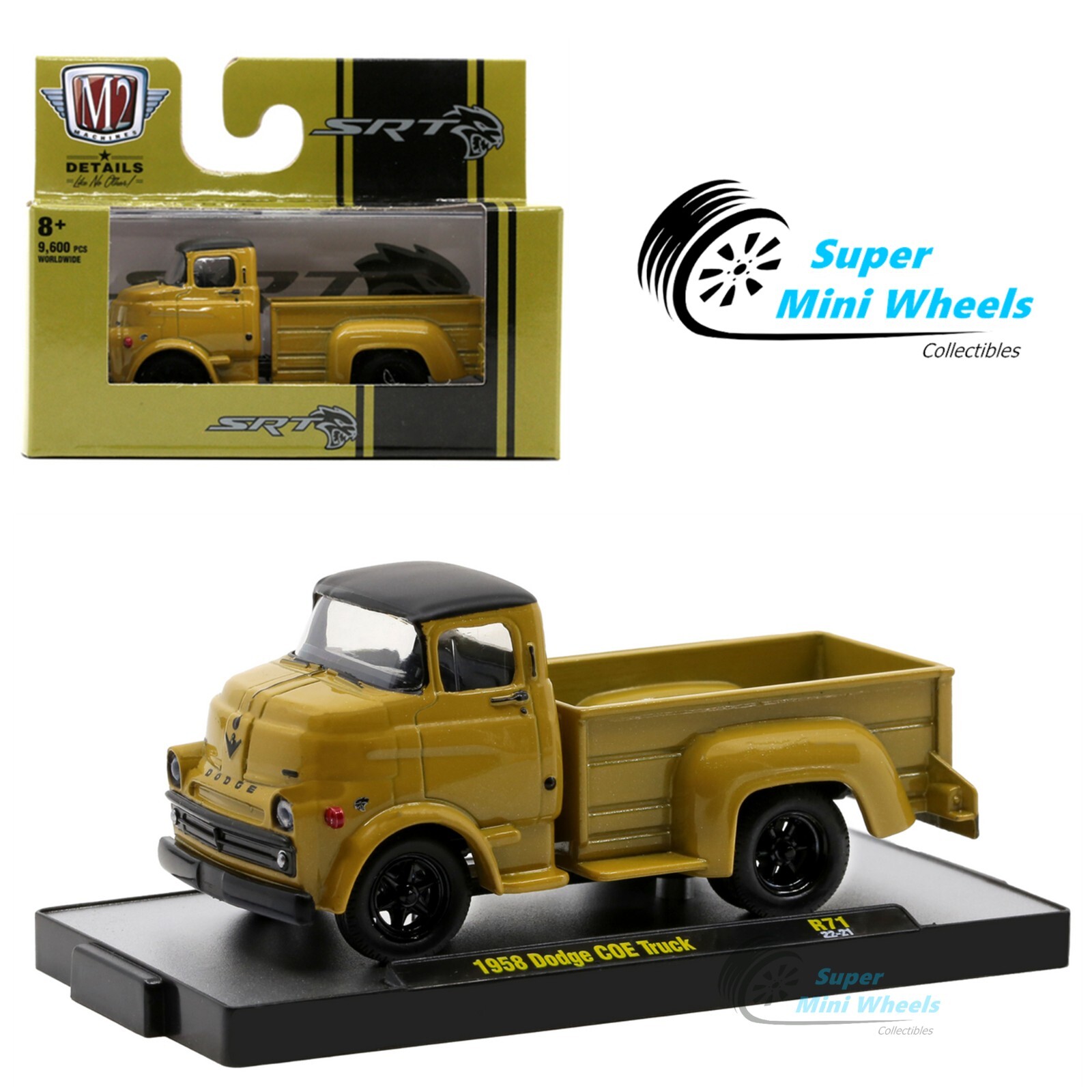 M2 1/64 '66 ダッジ COE & '66 ダッジ チャージャー WHT M2 Machines 1966 DODGE CHARGER HEMI 1:64 Limited Edition