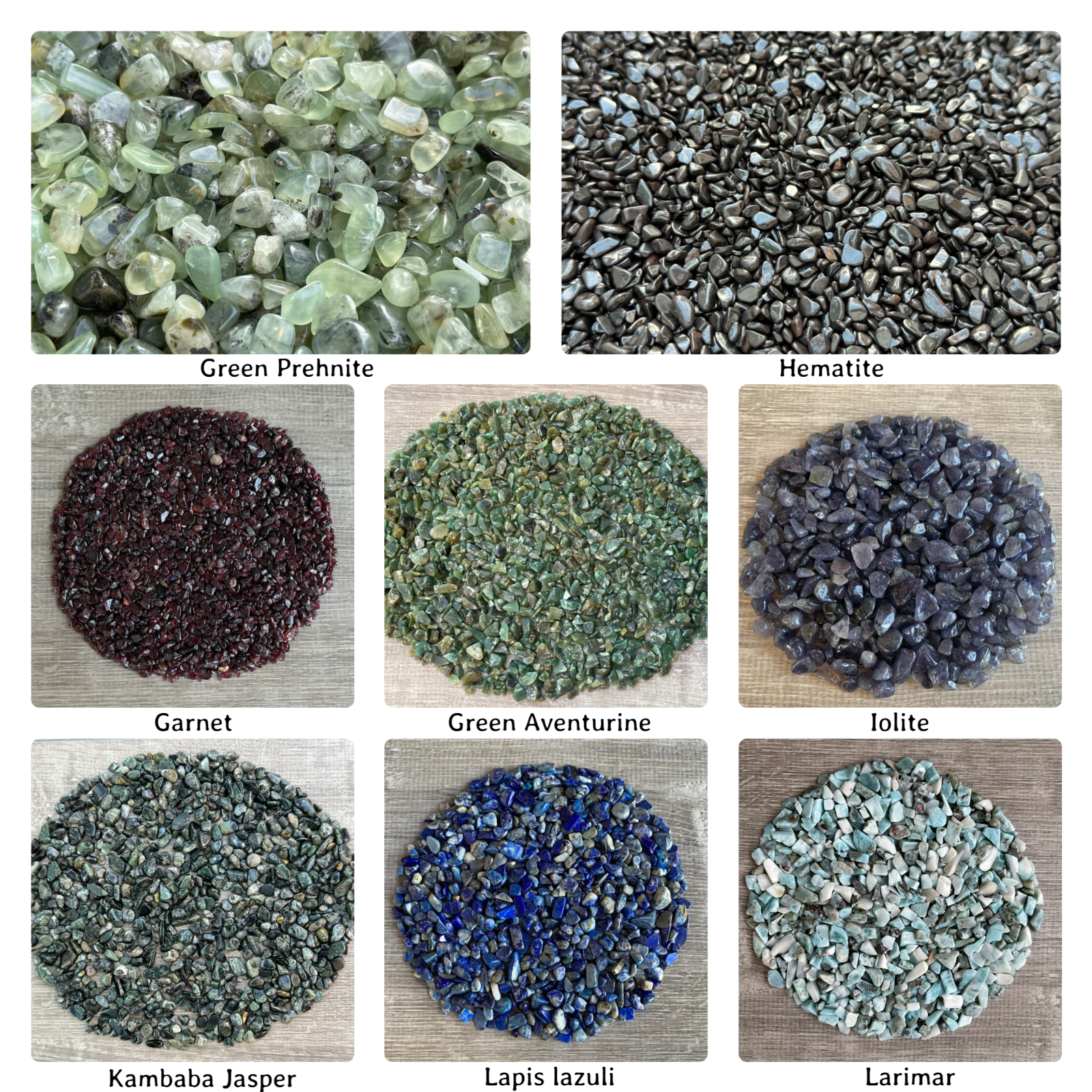 WHOLESALE 5 lbs Genuine Crystal Chips, Choose 90+ Types Natural Gemstone Chips