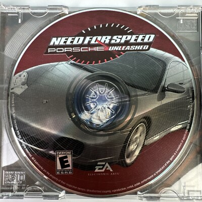 Need for Speed: Porsche Unleashed Disc ONLY - PC CD-ROM - Code Included On Case