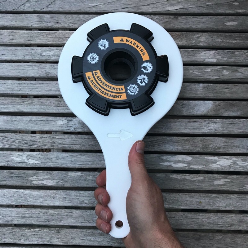 Lid Wrench for Hayward CL200, CL220, CL220BR, and CL2002S Chlorinator