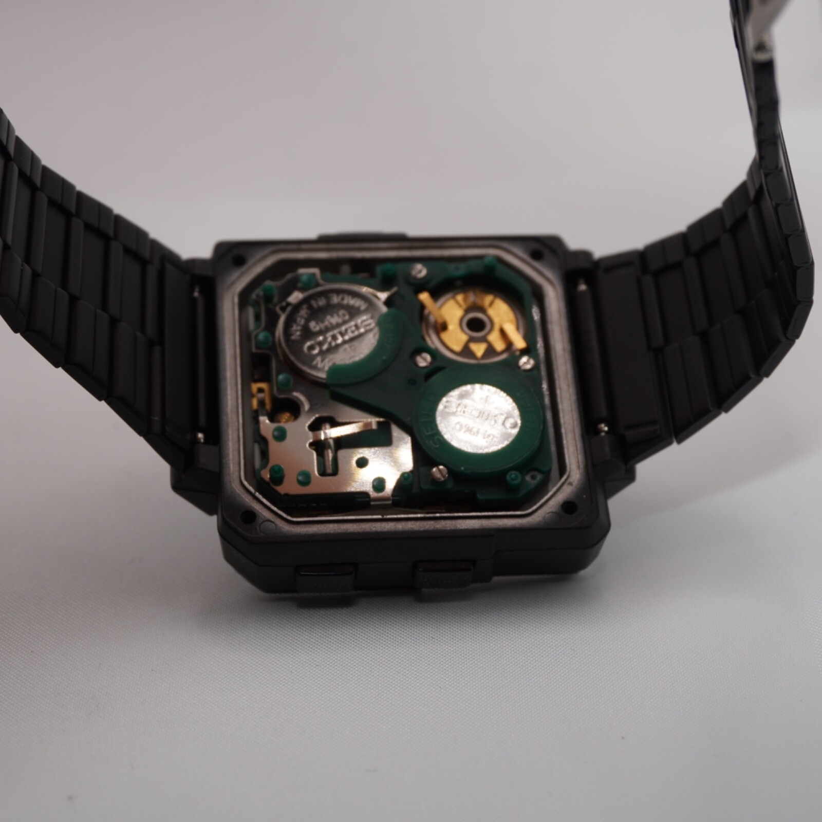 Pre-owned Seiko With Maintenance Manual  M516 Voice Note Ghostbusters Chrono Ship Japan