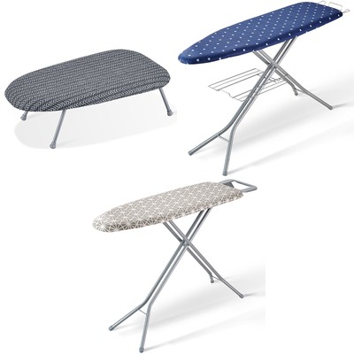 VEVOR Ironing Board Large/Small Ironing Surface Thickened 4/3 Layers Iron Board